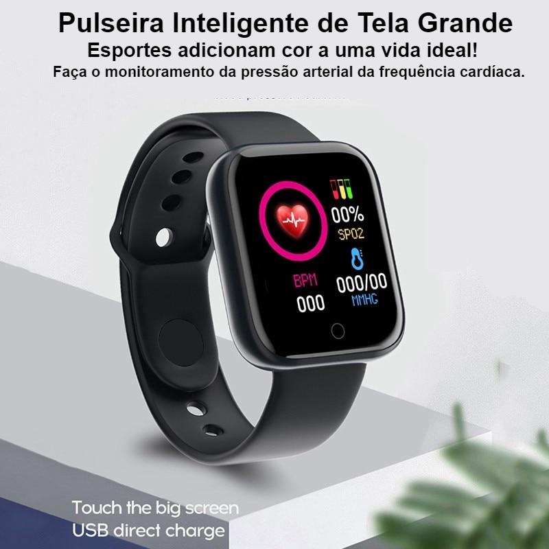 Relógio inteligente homem mulher fitness tracker pressão arterial smartwatches monitor de freqüência cardíaca bluetooth-compatível relógio de pulso digital