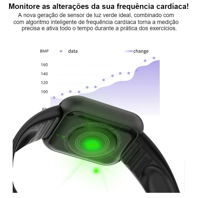 Relógio inteligente homem mulher fitness tracker pressão arterial smartwatches monitor de freqüência cardíaca bluetooth-compatível relógio de pulso digital