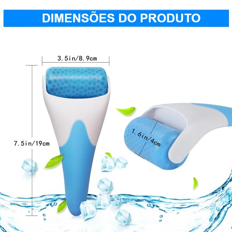 Mais quente rolo de rosto legal rolo de gelo massageador ferramenta de levantamento de pele face lift massagem anti-rugas alívio da dor rosto cuidados com a pele ferramentas