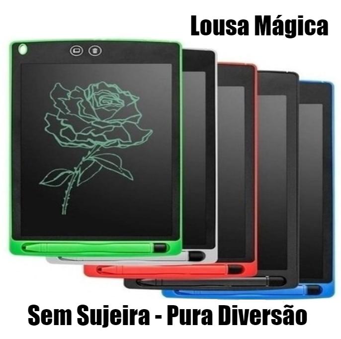 Lousa Magica 8.5 Polegadas - Escrever, Pintar e Desenhar