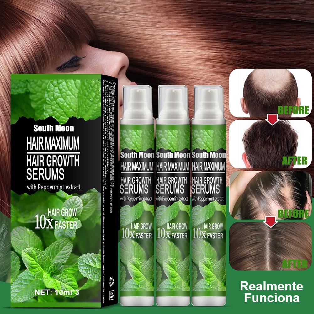 Regeneração e Crescimento do Cabelo - Extrato de Gengibre - Pulverizador Unisex