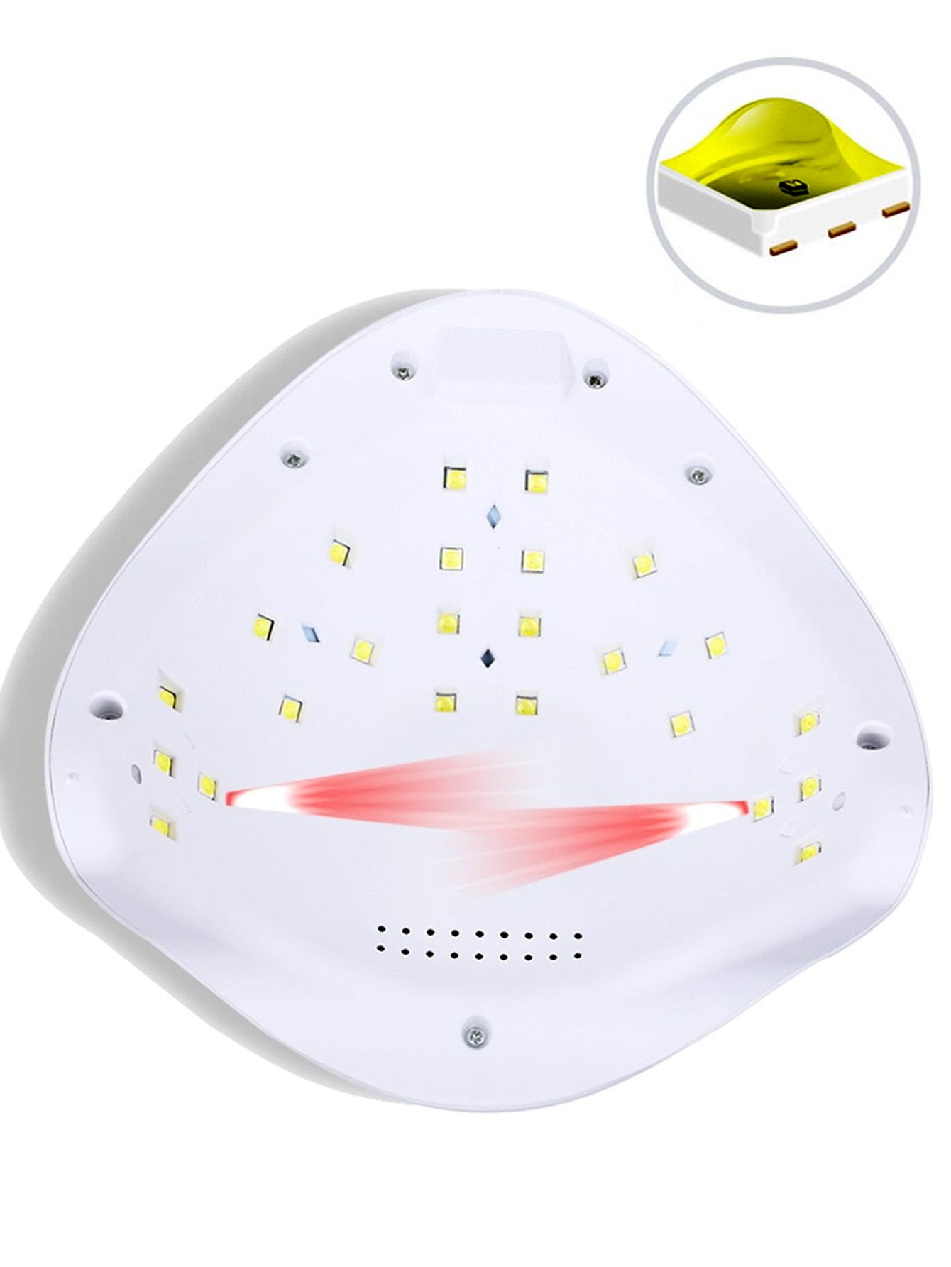 Cabine de Secagem de Unhas Led/UV Digital 48W Bivolt