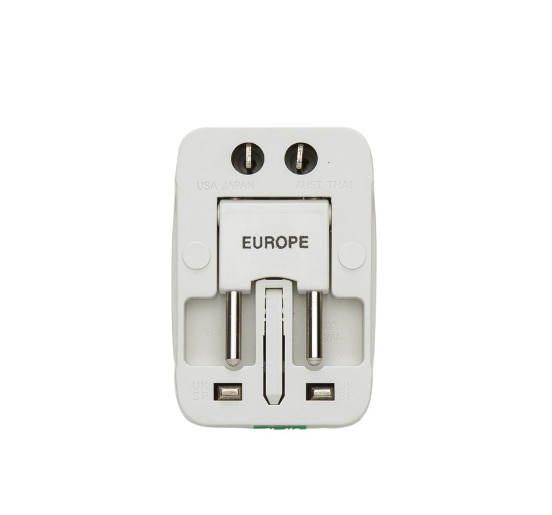 Adaptador Tomada Universal Internacional Viagem + 150 Países