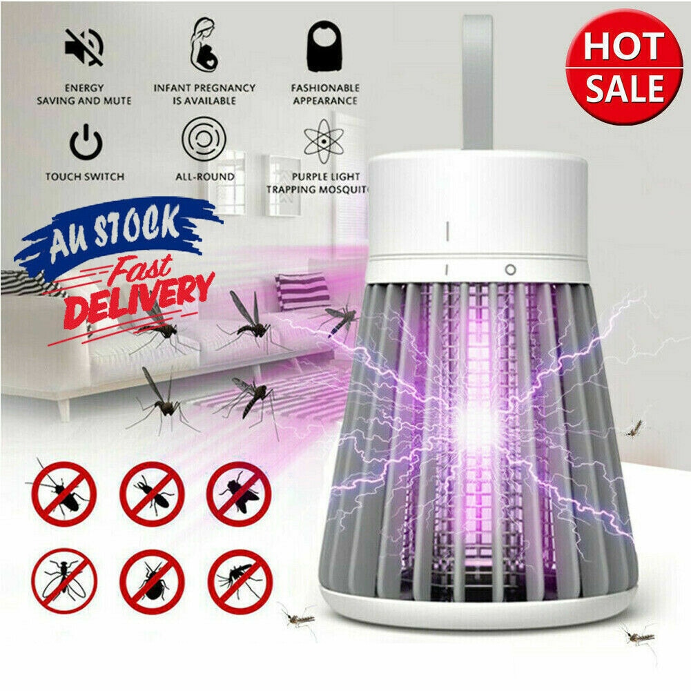 Lâmpada Mata Mosquito Eletrônico Led UV - Mata Mosquito da Dengue