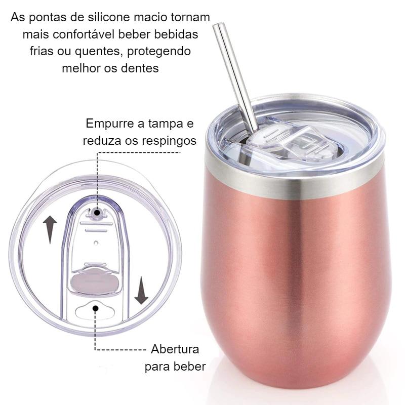 Copo Térmico 350ml com Tampa