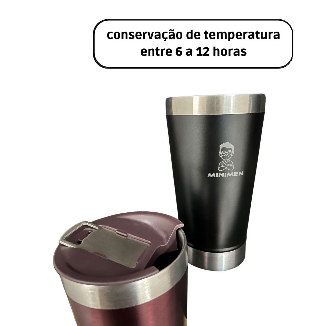 Copo Térmico para Bebidas Quentes e Geladas