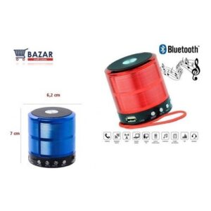 Mini Caixa de Som - Mini Speaker - Bluetooth/Cartão SD/Pen Drive/Rádio FM