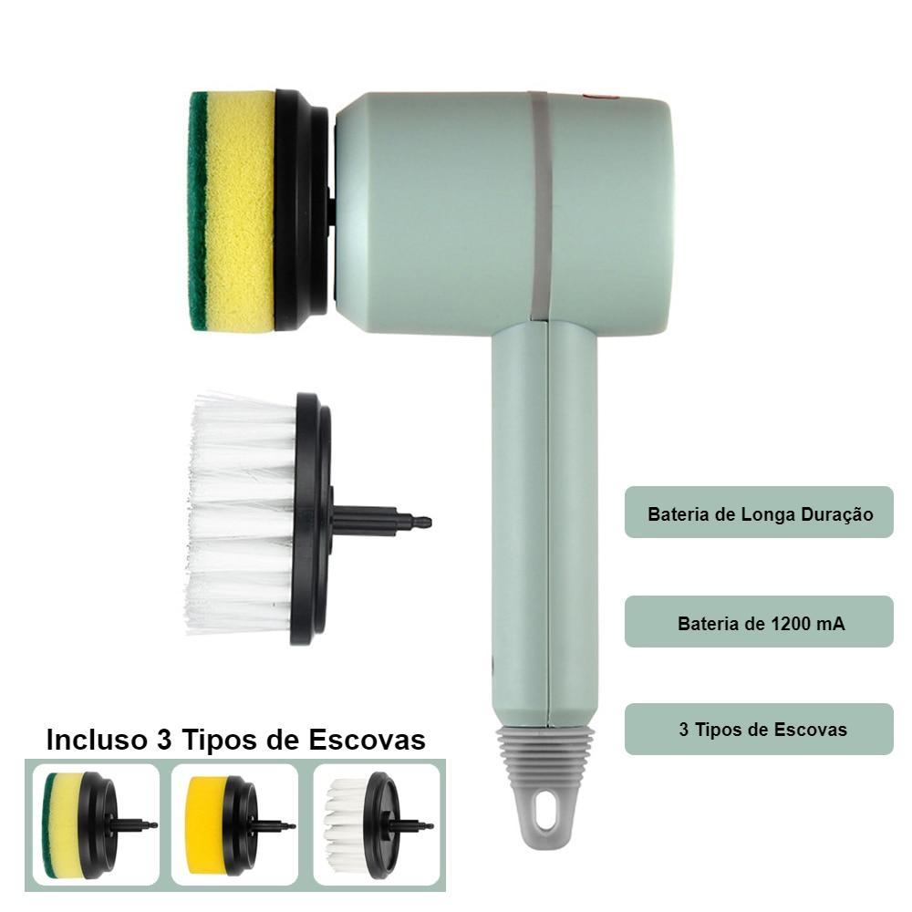 Escova de Limpeza Elétrica Sem Fio - USB