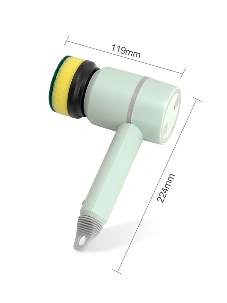 Escova de Limpeza Elétrica Sem Fio - USB