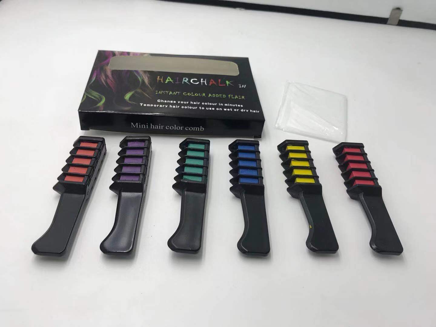 6pcs hair chalk